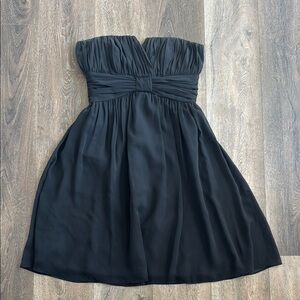 White House Black Market dress.  Strapless.  Women’s size 4.  Black.
